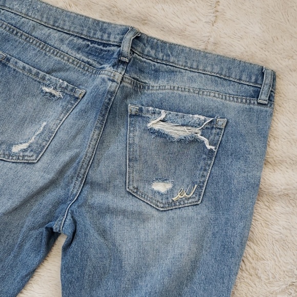 Express Girlfriend Distressed Jeans - Picture 7 of 7